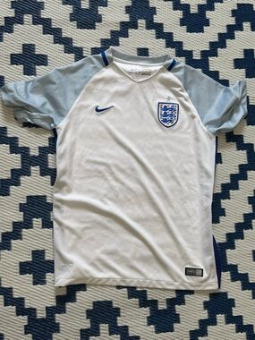 Nike England National Team Soccer Jersey World Cup Kids XL